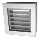 Grille coupe-feu 1H 100x100 naturel CAD ET CONT CAD ép. 40 / pce