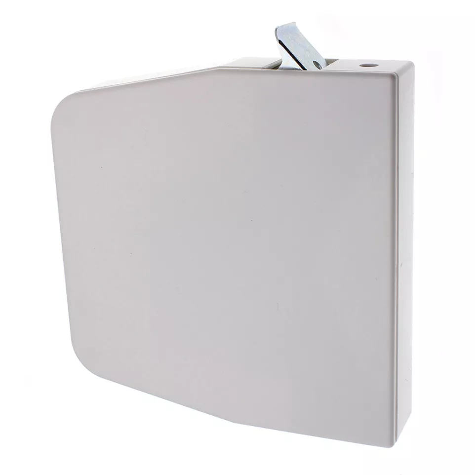 Witte opbouwwartel 22mm 3m riem / pce