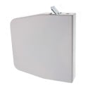 Witte opbouwwartel 14mm 11m riem / pce