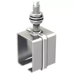 Wrap-around steun met normale schacht voor SPORTUB 5040 looprail / pce