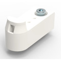 Witte adapter voor INVISIDOOR 2.0 deurdranger / pce