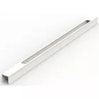 Profil cache ferme-porte pour INVISIDOOR 2.0 40 lg.1233mm / pce
