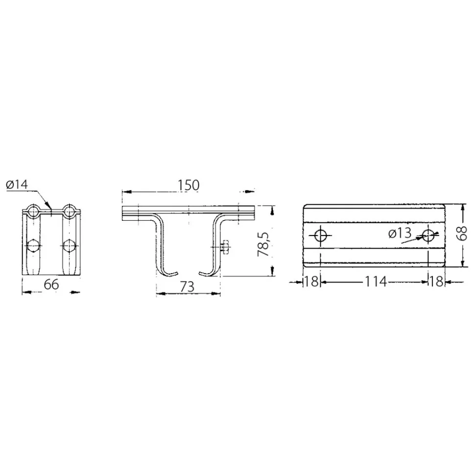 Ceiling Mount for Sliding Door Tracks...