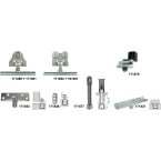 Single swivel bolt caster...