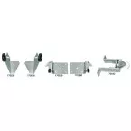Right suspension roller for ROB 715.000 fitting per piece
