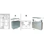 102cm Connecting Bar for ROB 715.000 Garage Door Fitting / pc