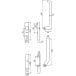 Double Handle for GU-966 PZ Cylinder Brown / pc