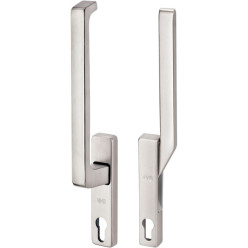 GU-966 Double Handle for PZ Cylinder EV1 Natural Aluminum per piece