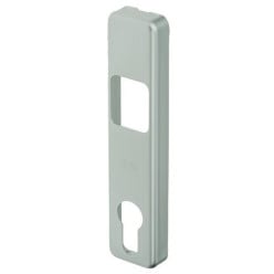 Cover for Dirigent Sliding Door Handle 934 937 with Handle Cutout and PZ Hole EV1 Natural Aluminum per piece