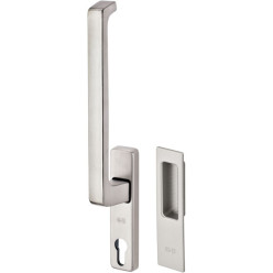 Cilindergreep GU 934-937 + komgreep wit / pce