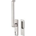 Poignée à cylindre GU 934-937 + cuvette EV1 alu naturel / pce