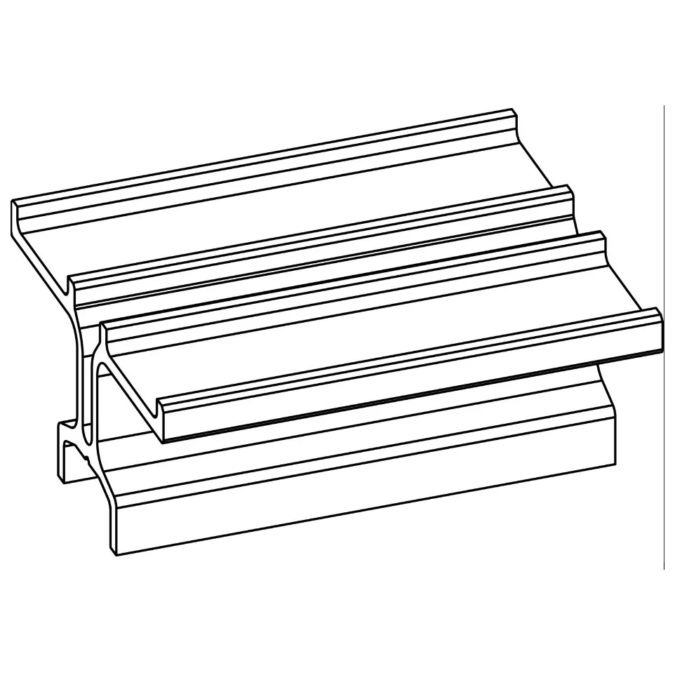 GU P1786 Upper Guide Rail Natural...