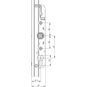 GU 937 Silver Lock for Lift and Slide Frames 850-1270mm per piece