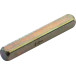 Massief vierkant 10 x 10mm zonder onderbreking voor halve voering 115mm / pce