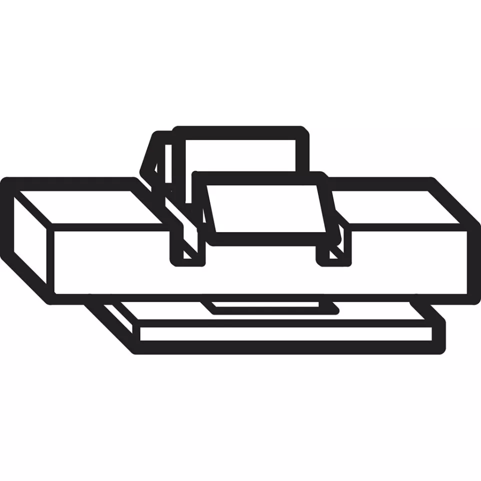 Roto slagbegrenzer (90°) voor PVC tot...