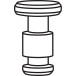 Roto Hinge Pin for Tilt Window PVC up to 130 kg R.230651 per piece