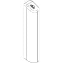 SAV Coiffe pour pivot femelle de châssis bois système E5 / A R07.1/2 blanc gauche R.309951 / pce