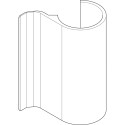 SAV Coiffe pour compas Roto E5 blanche R07.1 / pce