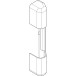 SAV Coiffe pour palier K RAL 9001 / pce
