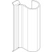 SAV Coiffe pour compas K/A RAL 9001 / pce