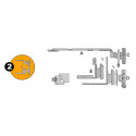 Schaar 250 E5 411-600mm 4/18-9 en 12/18-9 links R.258074 / pce