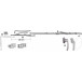 NT Schaarstulp zonder valse bediening 500/890 1E 801-1000 Hout ''E5'' of PVC ''K/A / pce
