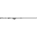 Roto Fixed Height Casement Cremone Bolt 15mm Backset Handle Height 263mm Height Range 601-800mm per piece