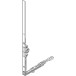 Roto Fixed Height Casement Cremone 15mm Backset Handle Height 120mm Height Range 280-480mm per piece