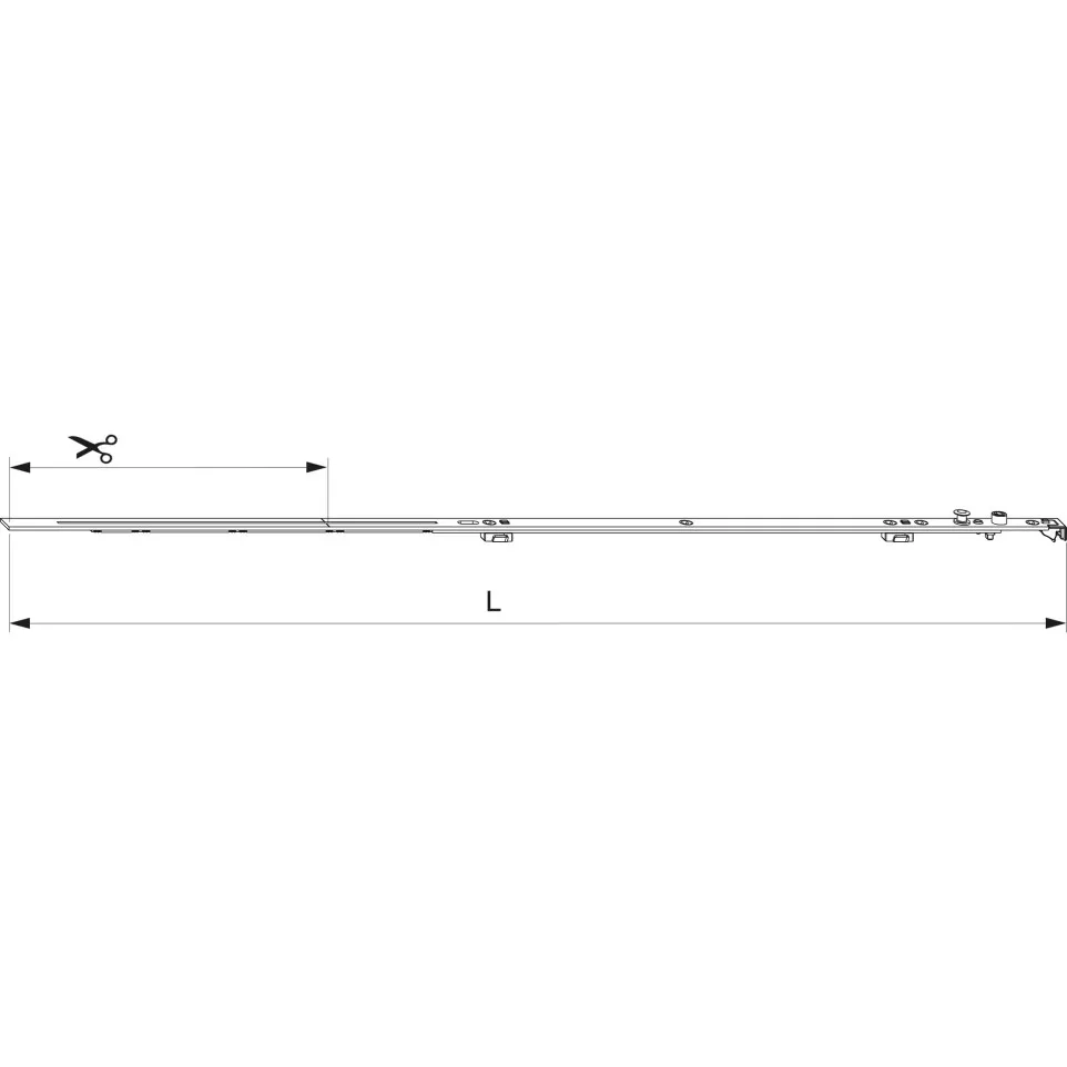 Cuttable Offset Stay Head 800 LFF...