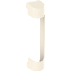 Afdekkap bovenscharnier kader AS/DT/PVC RAL9001 / pce