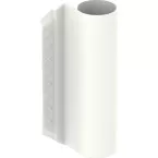 Cache palier de compas appliqué PVC double plots dormant Ral9016 / pce