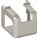 Korte dubbelbloks PVC toegepaste hoeklagerafdekking Titanium / pce
