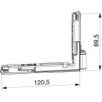 Fiche d'angle invisible 9V...