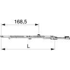 Extendable Coupling MM 235 with 1 Insert / pc