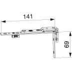 MACO Top Mounted PVC Stay...