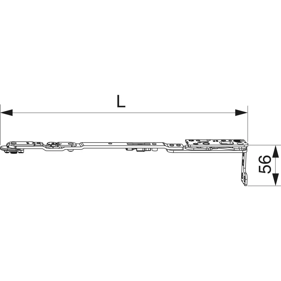 Right Eurofalz 30 Stay Arm Pivot 13...