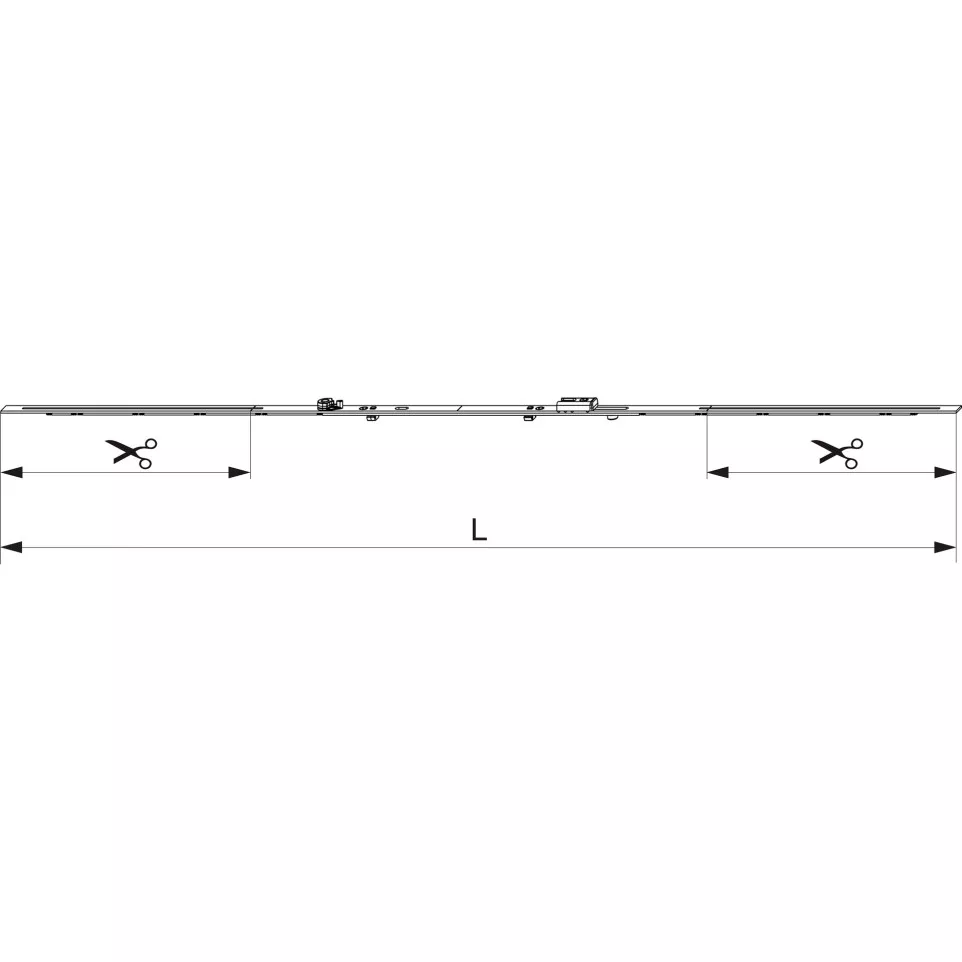 MACO Semi-Fixed Cremone Bolt Variable...