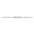 Roto Cremone Bolt Variable Height HKS 200 Z GR1890 2-Point 2001-2400 mm 562842 for After-Sales Service per piece