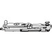 Bottom Pivot Fixed DIN L Aluvision R.624974 per piece