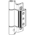 Paumelle à trois lames GRIP 9826 pour châssis aluminium 05-GR argent / pce