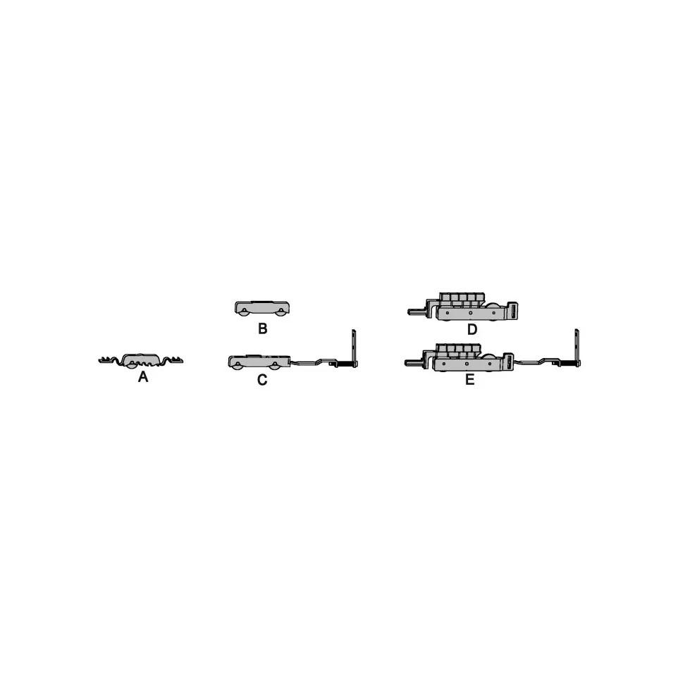 Chapes Roll Line 120 fixe / pce