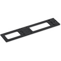 GEZE mounting plate for TS 4000-5000 door closer body matte black per piece