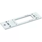 GEZE TS 2000 NV Mounting Plate Silver per piece