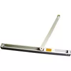 T-Stop normaal geleiderail Geze zilver voor TS 3000 V en TS 5000 / pce