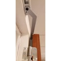 Bras courbe Dorma pour TS 91-92-93 et 98 XEA argent DIN R / pce