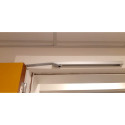 Bras courbe Dorma pour TS 91-92-93 et 98 XEA argent DIN L / pce