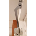 Bras courbe Dorma pour TS 91-92-93 et 98 XEA argent DIN L / pce