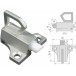 Argenta 900 wit knipslot / pce