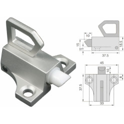 Argenta 900 bruine knipslot / pce