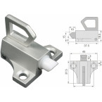 Argenta 900 bruine knipslot...